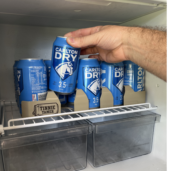 Tinnie Tamer — Stackable Can Tray for Fridges & Eskies ZED Supplies