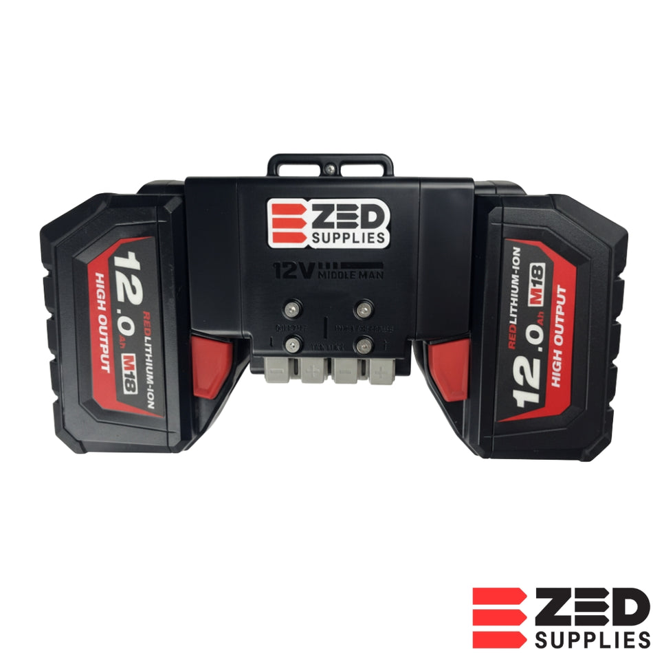 ZED 12V Middle Man Battery Adapter Kit