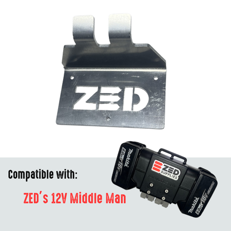 Mounting Hook Pack (3 pcs) | Suits 12 V Middle Man ZED Supplies